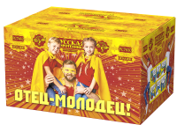 Отец-молодец! Батарея салютов купить в Льгове | lgov.salutsklad.ru