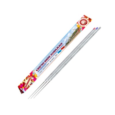 Триколор 300 мм. Бенгальские огни цветные купить в Льгове | lgov.salutsklad.ru