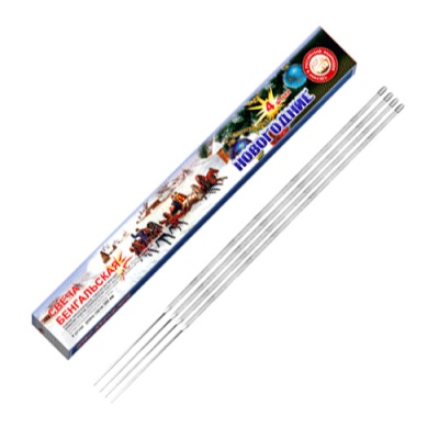 Новогодние 300-4 мм. Бенгальские огни купить в Льгове | lgov.salutsklad.ru