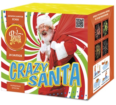 CRAZY SANTA Фейерверк купить в Льгове | lgov.salutsklad.ru