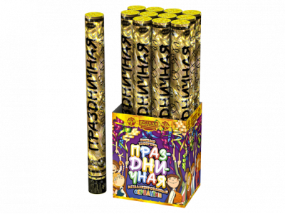 Праздничная 50 Пневматическая хлопушка купить в Льгове | lgov.salutsklad.ru