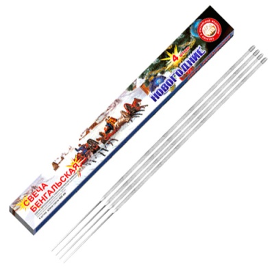 Новогодние 400-4 мм. Бенгальские огни купить в Льгове | lgov.salutsklad.ru