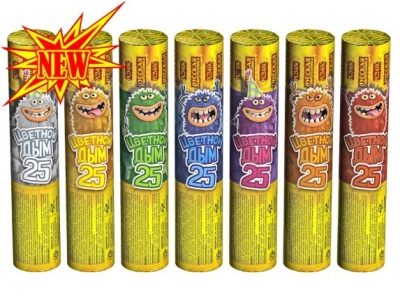 Цветной дым 25 Цветной дым купить в Льгове | lgov.salutsklad.ru